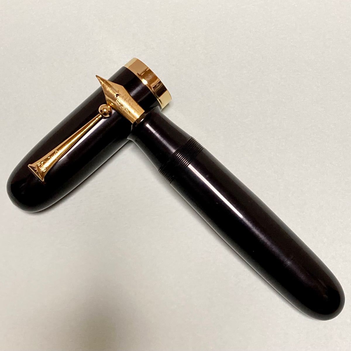 ニュークリップ NEW CLIP 万年筆 極太 SPECIAL IRIDIUM PEN ブラック