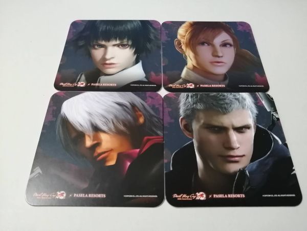 Devil May Cry パセラ DMC3 ダンテ 特典 コースター Devil May Cry