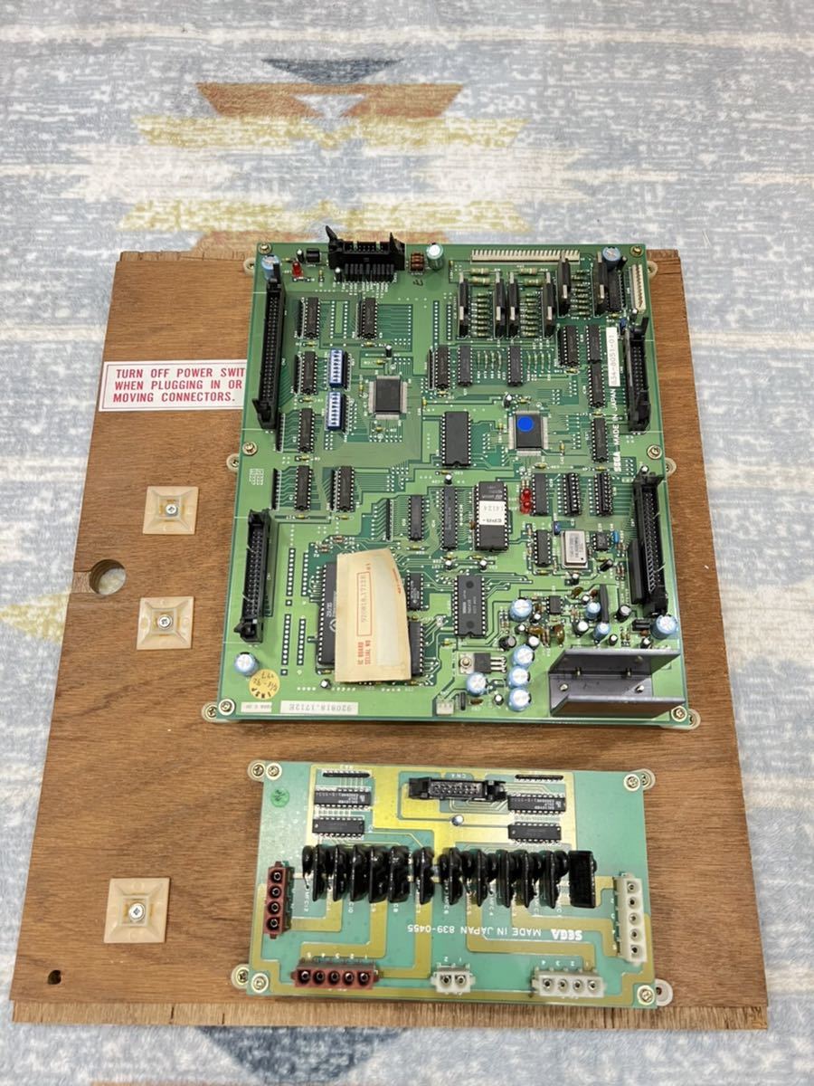 NEW UFOキャッチャー 基盤 電源 スイッチ 基板 セガ 【正常稼働品