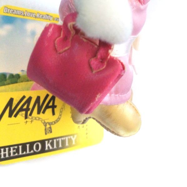 ハローキティ☆NANAコラボ☆ファスナーマスコット☆大崎ナナ☆ナナ