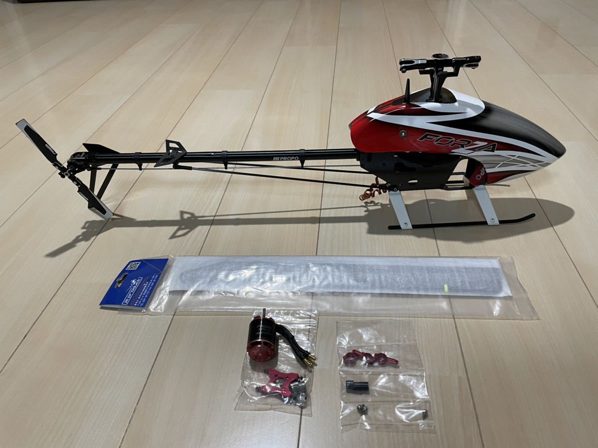 JR PROPO FORZA450 RCヘリコプター プロポXG14 ほか部品 JR PROPO