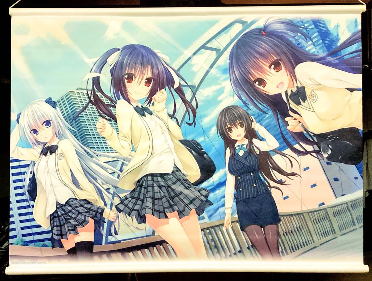 PRETTY×CATION 集合 B2タペストリー 希美＆咲良＆エレクトリーチカ＆小町