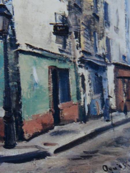 荻須高徳、城の台所、希少画集画、風景、自然、静物、人気作家