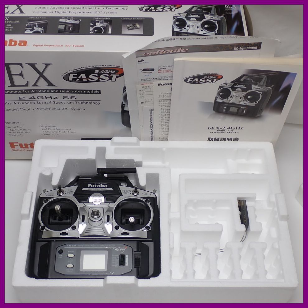 ラジコン送信機 T6EX フタバ FASST クリアランス 2,4GHz取説有り