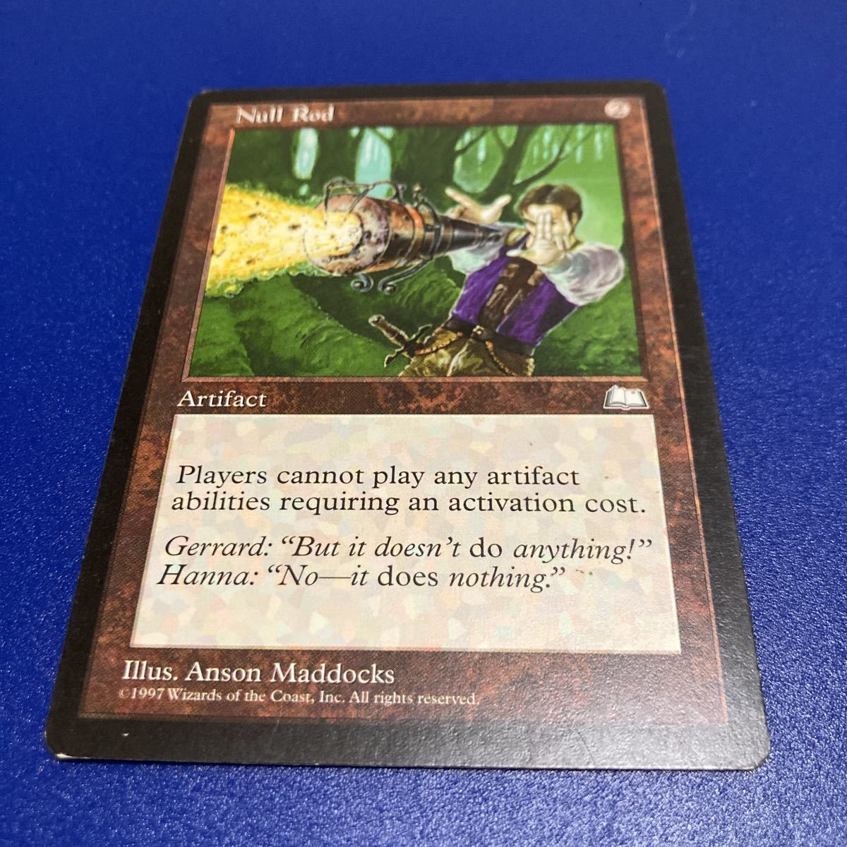 ウェザーライト 無のロッド/Null Rod 英語版 MTG 無のロッド/Null Rod