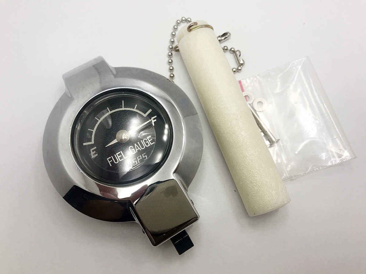 gt380 燃料キャップ ゲージ キャップ GT380 黒 / 朝日電装 タイプ 燃料