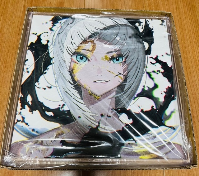 米山舞 EGO展「FLOW 」 直筆サイン入り キャンバスアート