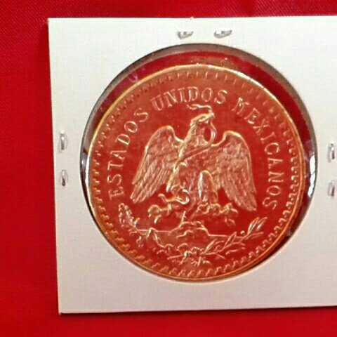 美品】メキシコ 勝利の女神 金貨 50ペソ 1821年