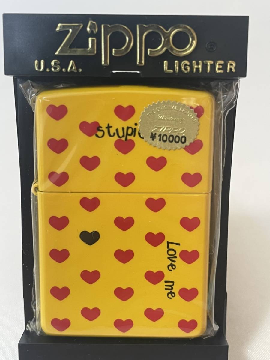 hide ZIPPO イエローハート X JAPAN LEMONeD オイルライター No.4