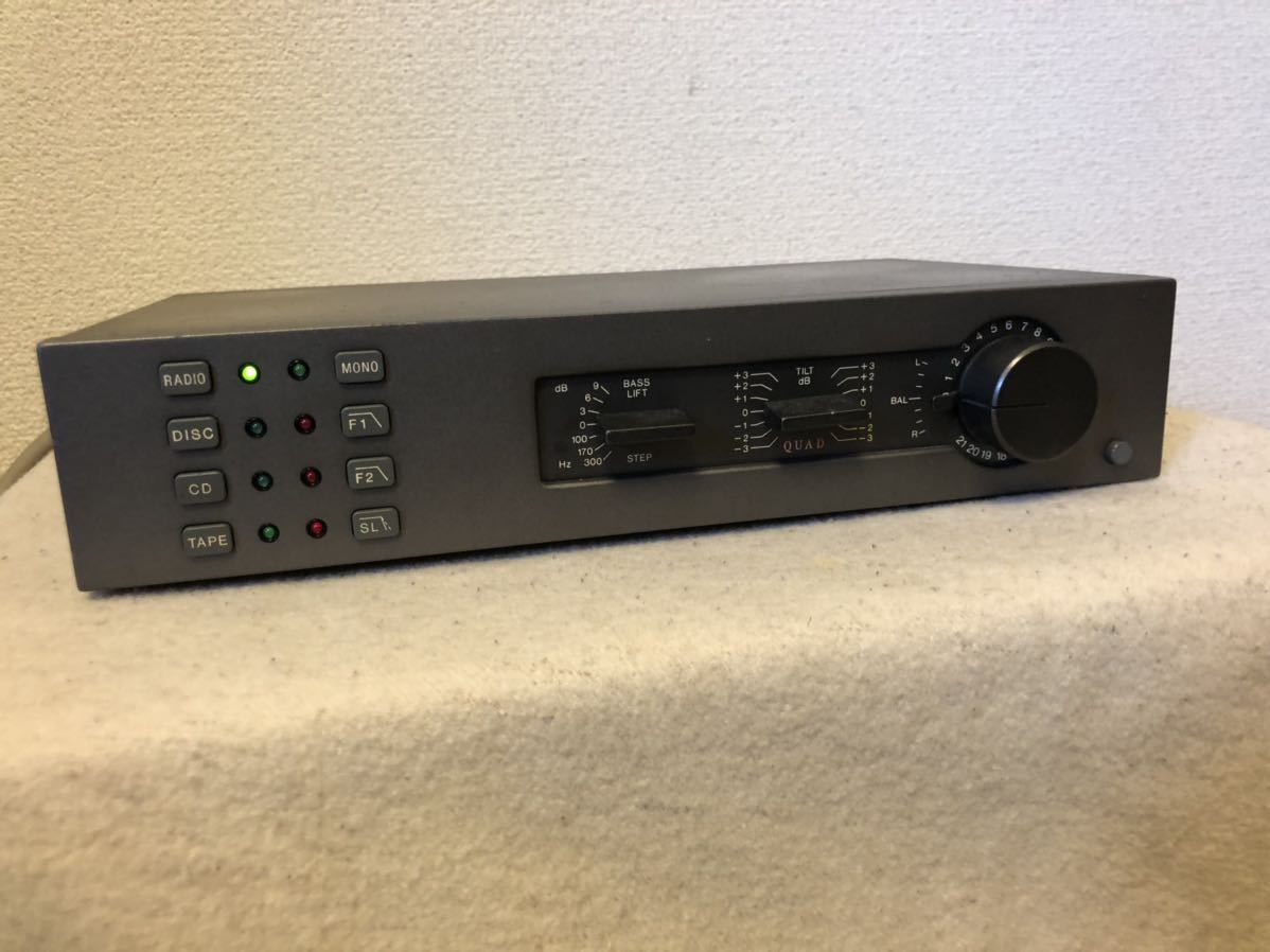 英国 美音 美デザイン セール中 名作プリアンプ QUAD 34 コントロール