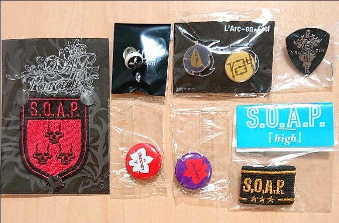 ラルクアンシエルグッズセット L'Arc~en~Ciel L'Arc～en～Ciel ラルク