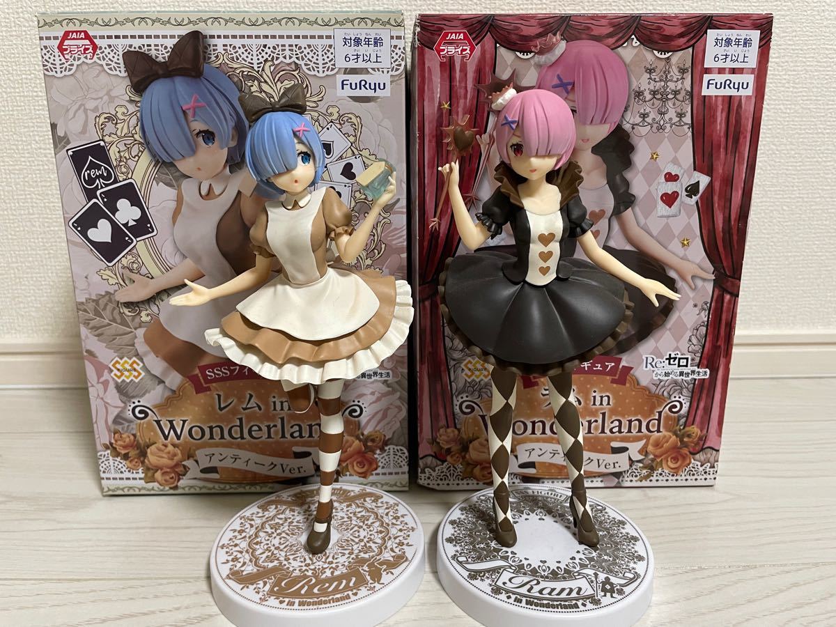 Re:ゼロ フィギュア レム ラム エミリア レム、ラム、エミリアの水着が