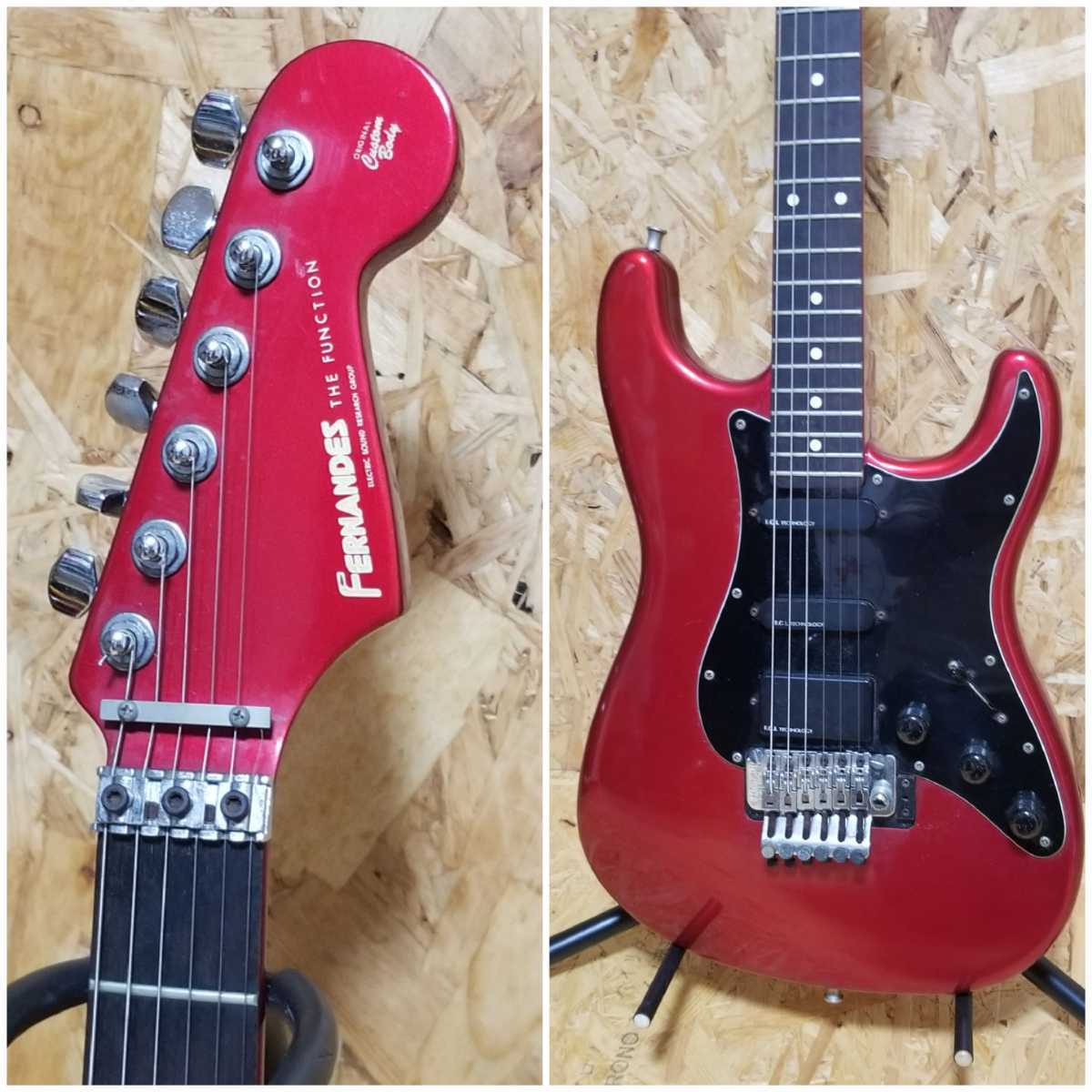 Yahoo!オークション - 《現状品》F.G.Iピックアップ搭載 FERNANDES FST