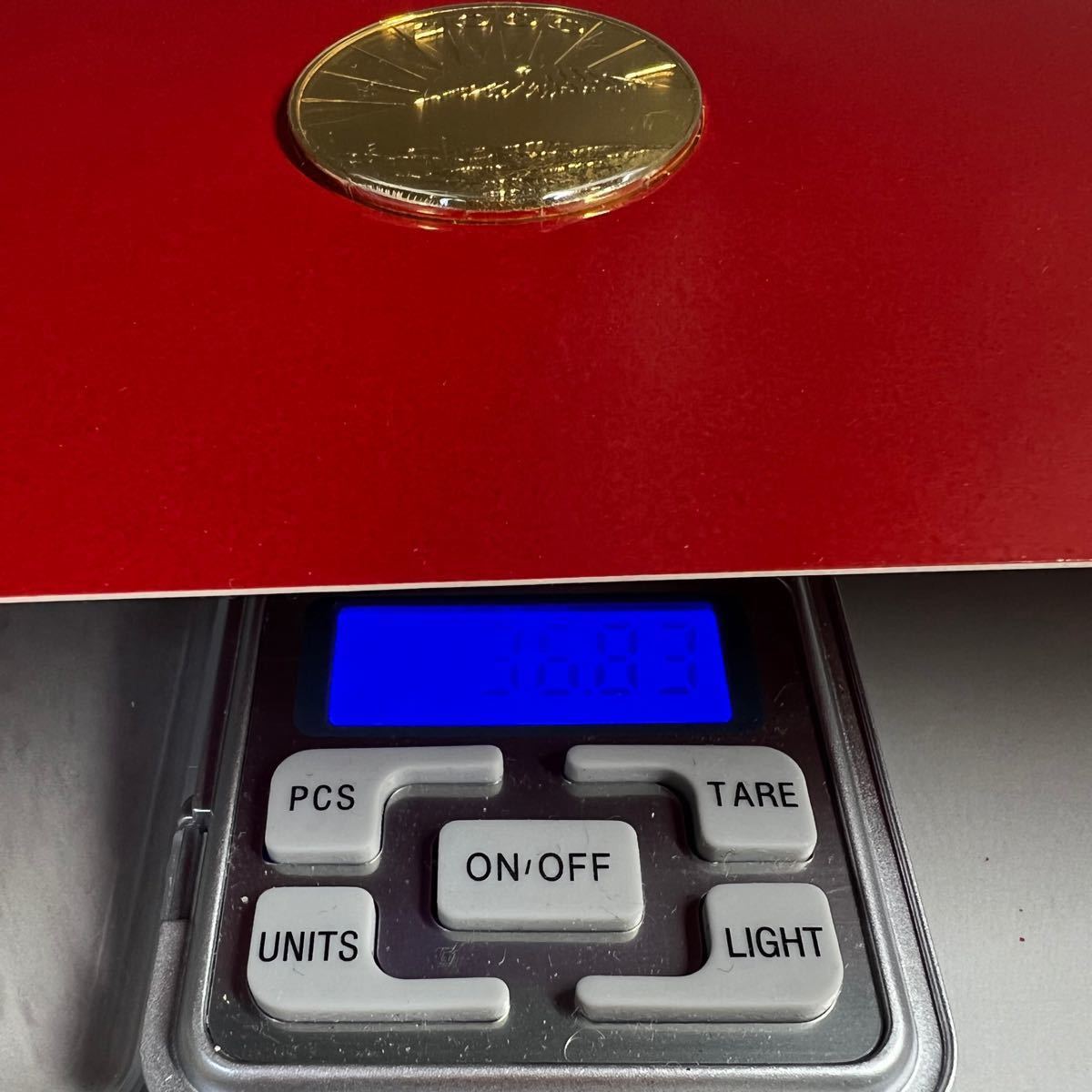 祝・西暦2000年記念プルーフ・メダル 純銀 純金仕上げ 約23g