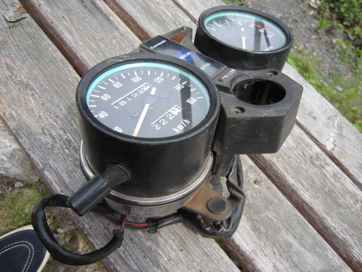 当時物 純正 Z250FT スピードメーター タコメーター Z250LTD z400FX