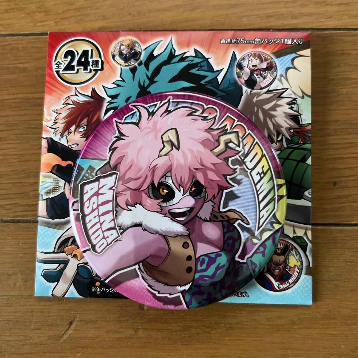 僕のヒーローアカデミア ヒロアカ展コレクション缶バッジ 芦戸三奈