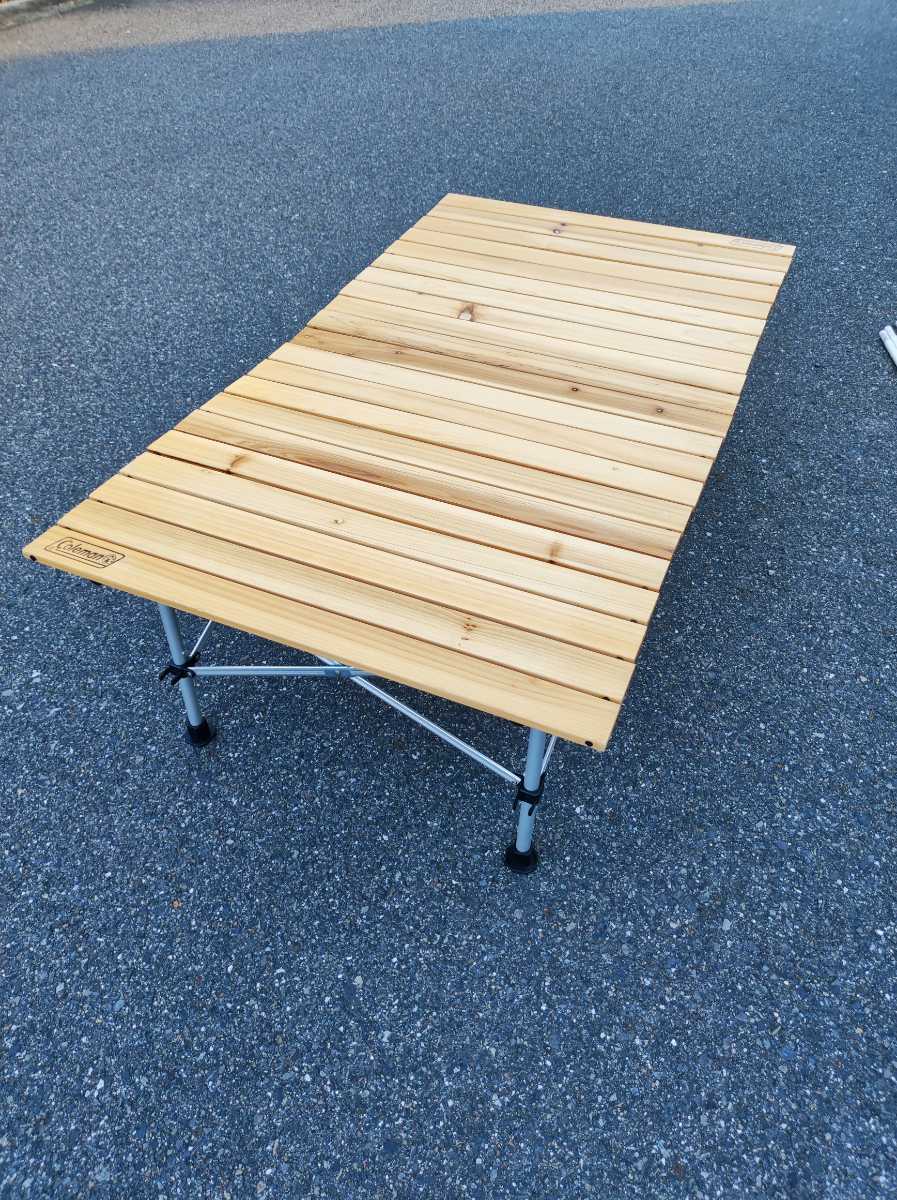 Coleman ナチュラルウッド ロールテーブル 120 コールマン 2000031291