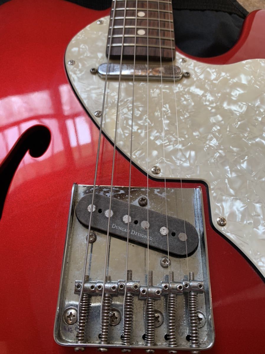 Squier by Fender テレキャスター シンライン レッド Squier Classic