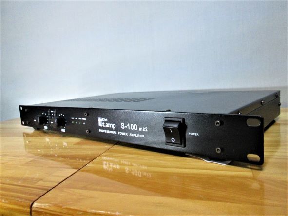 □Thomann S-100mk2 ステレオパワーアンプ 【動作品 主観きれい