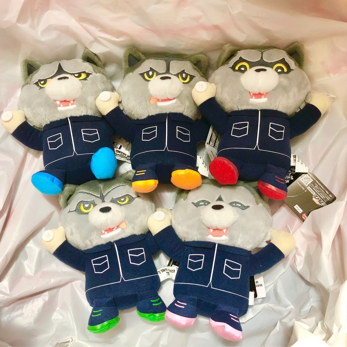 マンウィズ MWAM プライズ はぐはぐ ぬいぐるみ 全5種