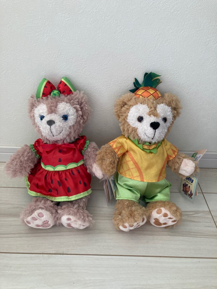 香港ディズニー ぬいぐるみ ダッフィー シェリーメイ ステラルー