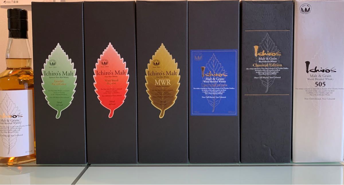 1円～ イチローズモルト リーフシリーズ3種 DD×1本 WWR×1