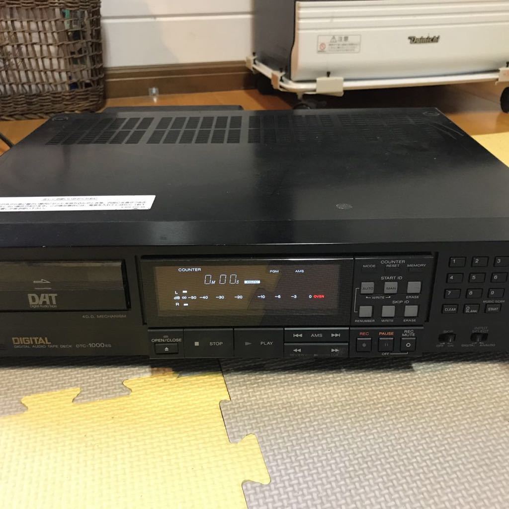 111T42□SONY DATデッキ DTC-1000ES□