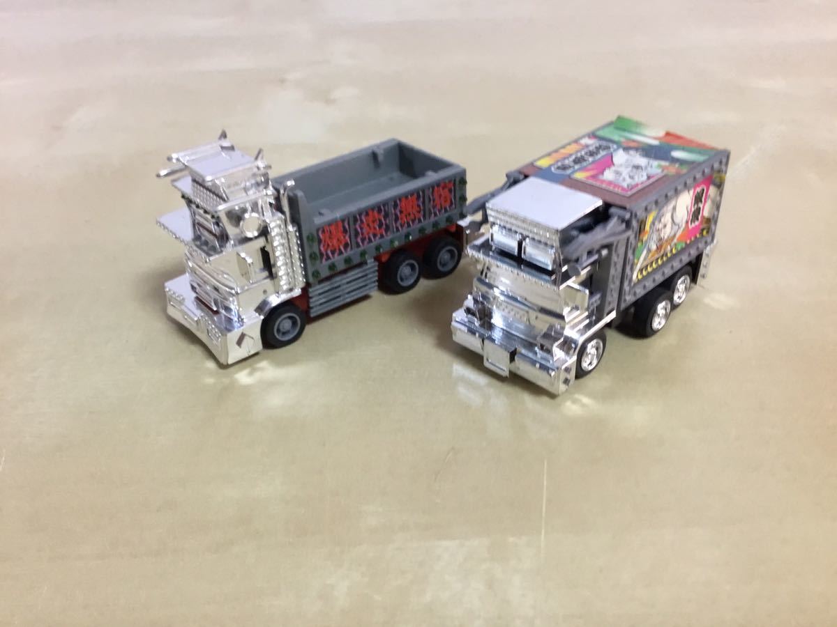 デコトラミニカー60台 エムテック】いすゞ・エルフ デコトラ トラック