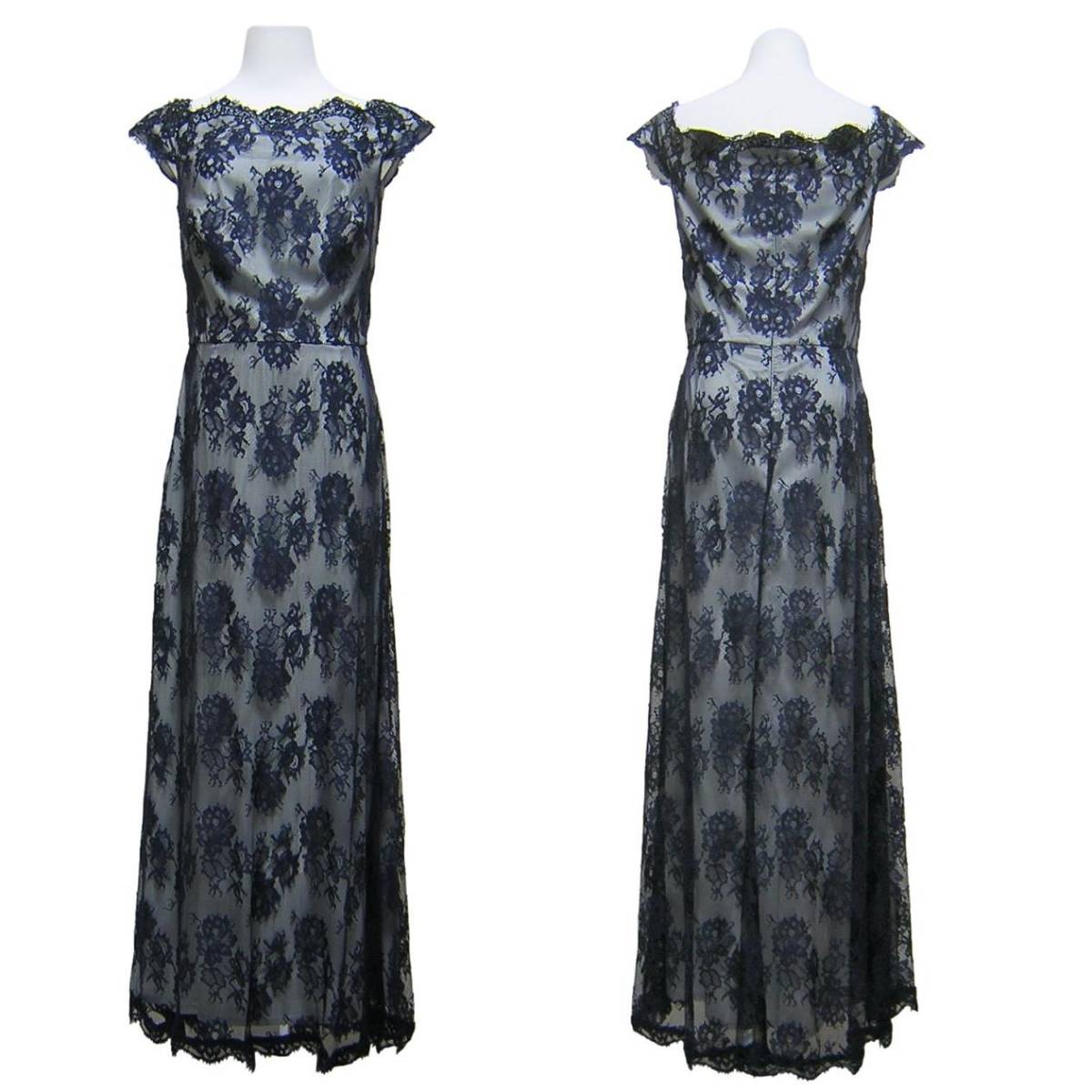 タダシショージ Tadashi shoji 総レース ロング ドレス