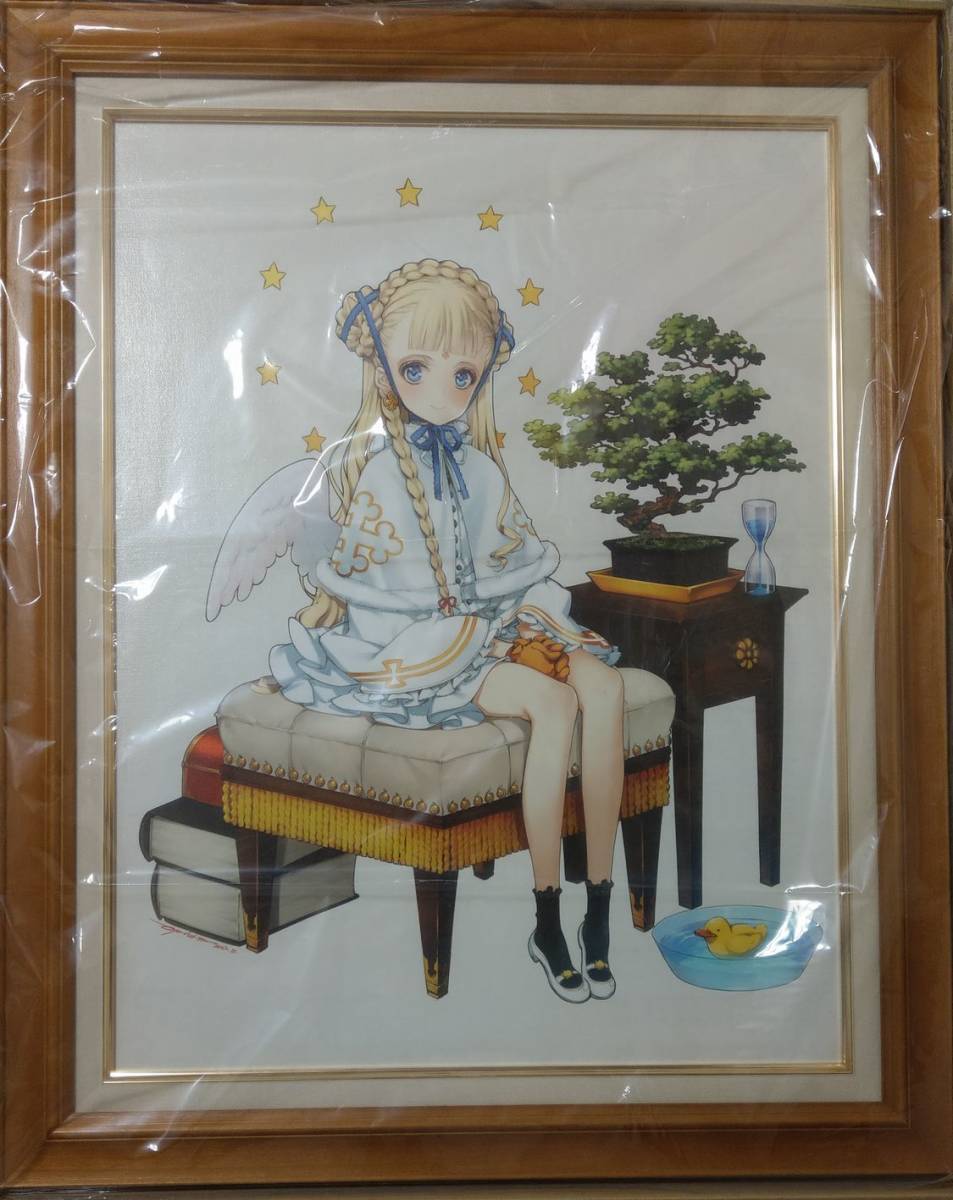 大槍葦人 直筆サイン入り複製原画 リトルウィッチ