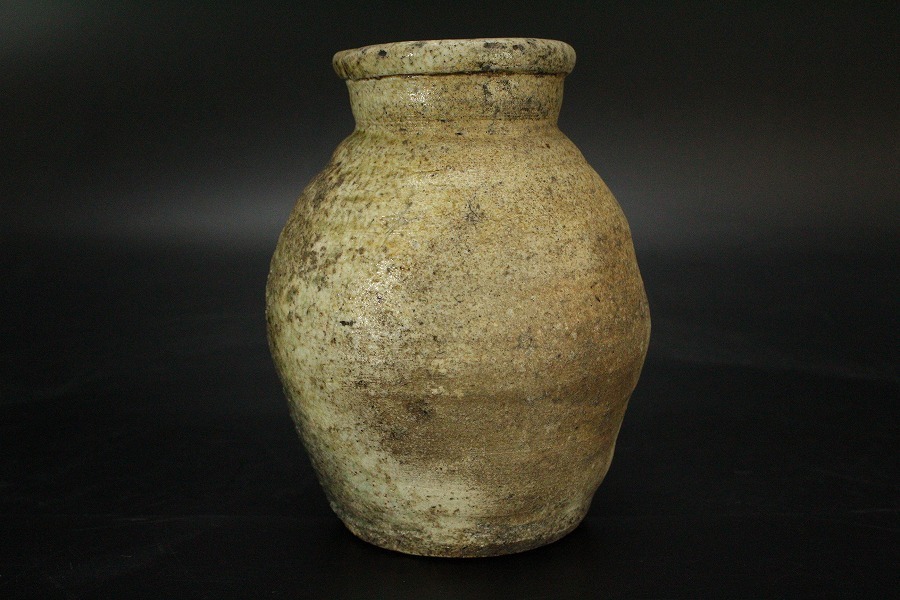 六古窯 古信 種壷 室町書 旧家蔵出(RC317)