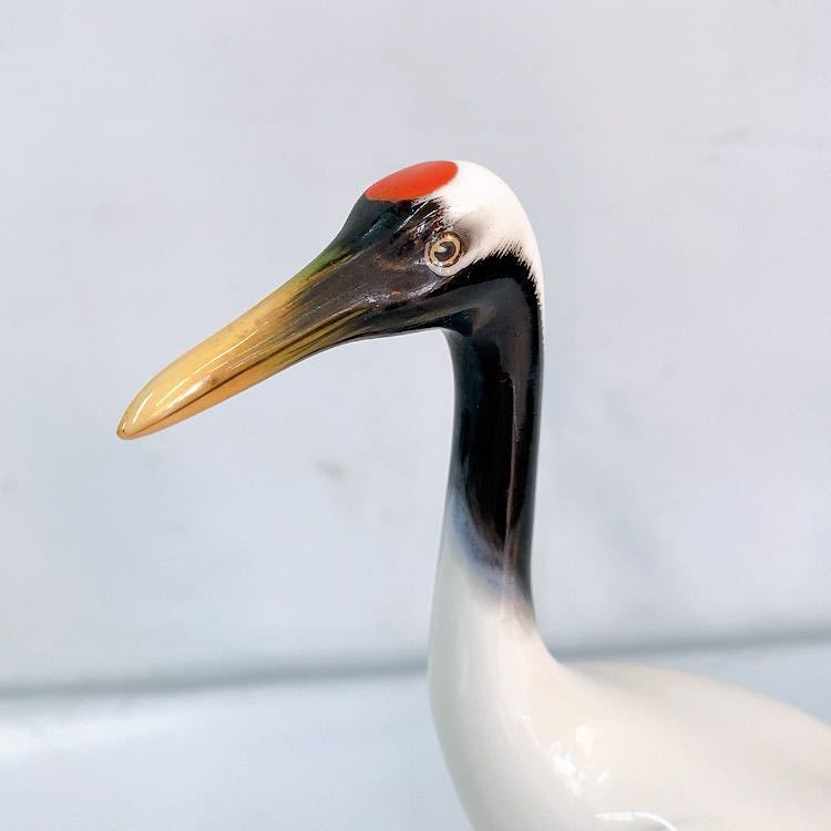 BS13 ノリタケ ツル 鶴 NORITAKE 置物 ボーンチャイナ 陶器 オブジェ