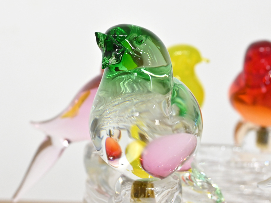 極美品】Zanetti Murano ザネッティ ムラーノガラス 220万 鷲