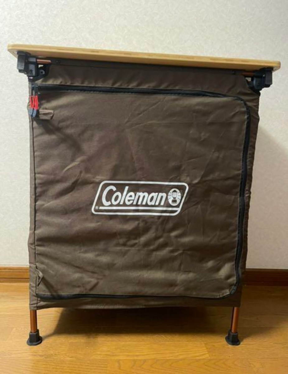 Coleman コールマンコンフォートマスター バンブーフォルダブルシェルフ