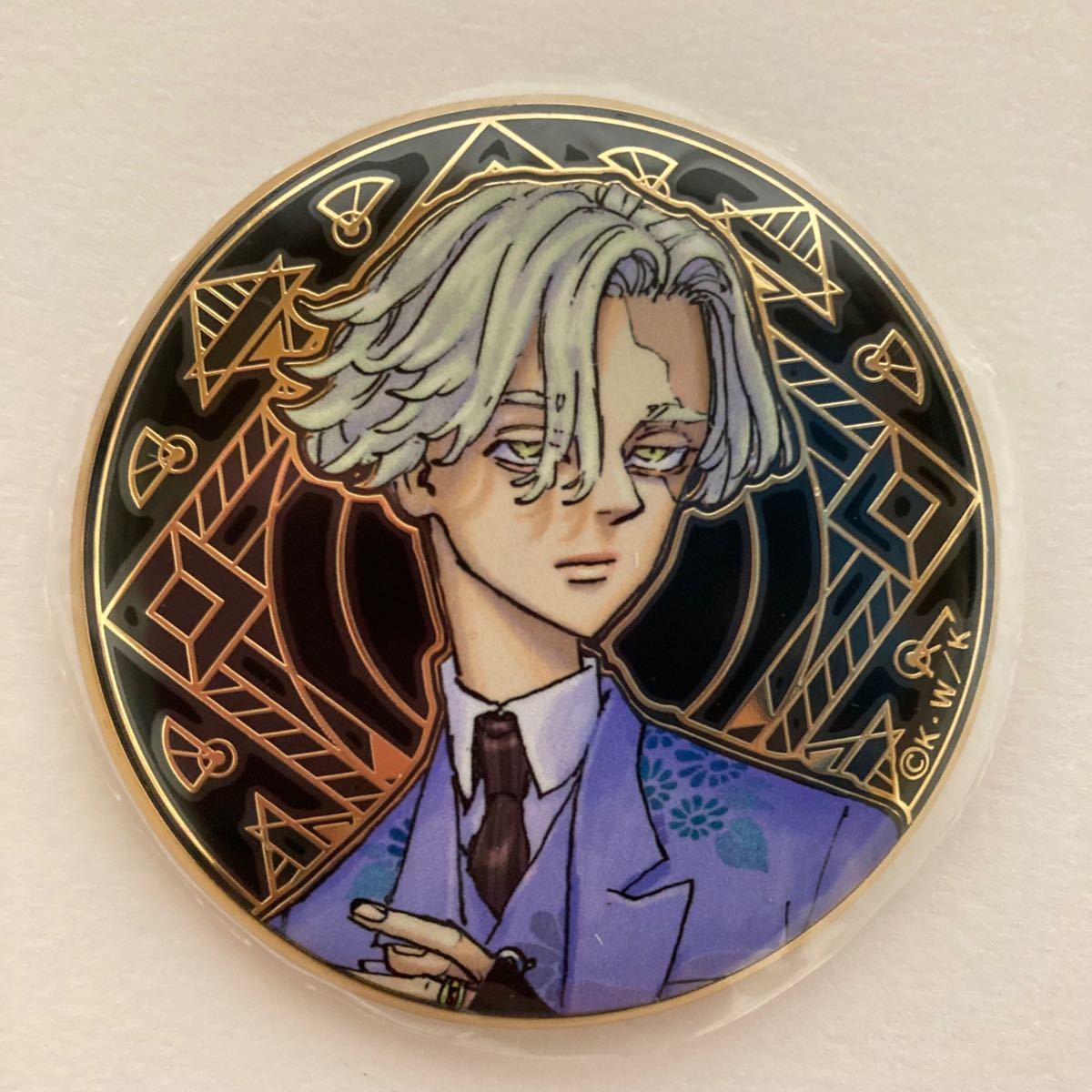 東京リベンジャーズ 原画展 黒川 イザナ 缶バッジ ぱしゃこれ