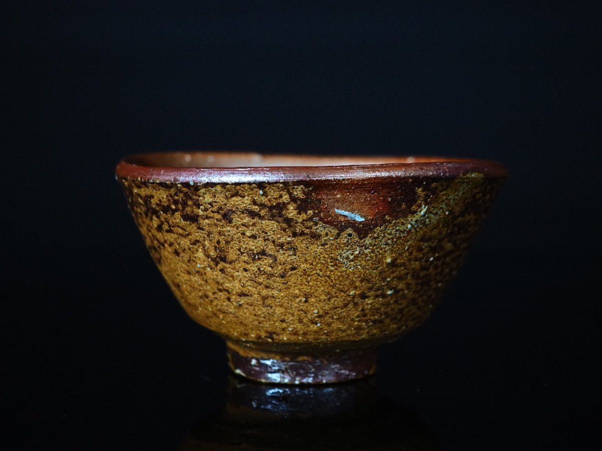 人間国宝 藤原啓 備前志野茶盌 用心箱 抹茶碗 抹茶茶碗 茶道具 茶器