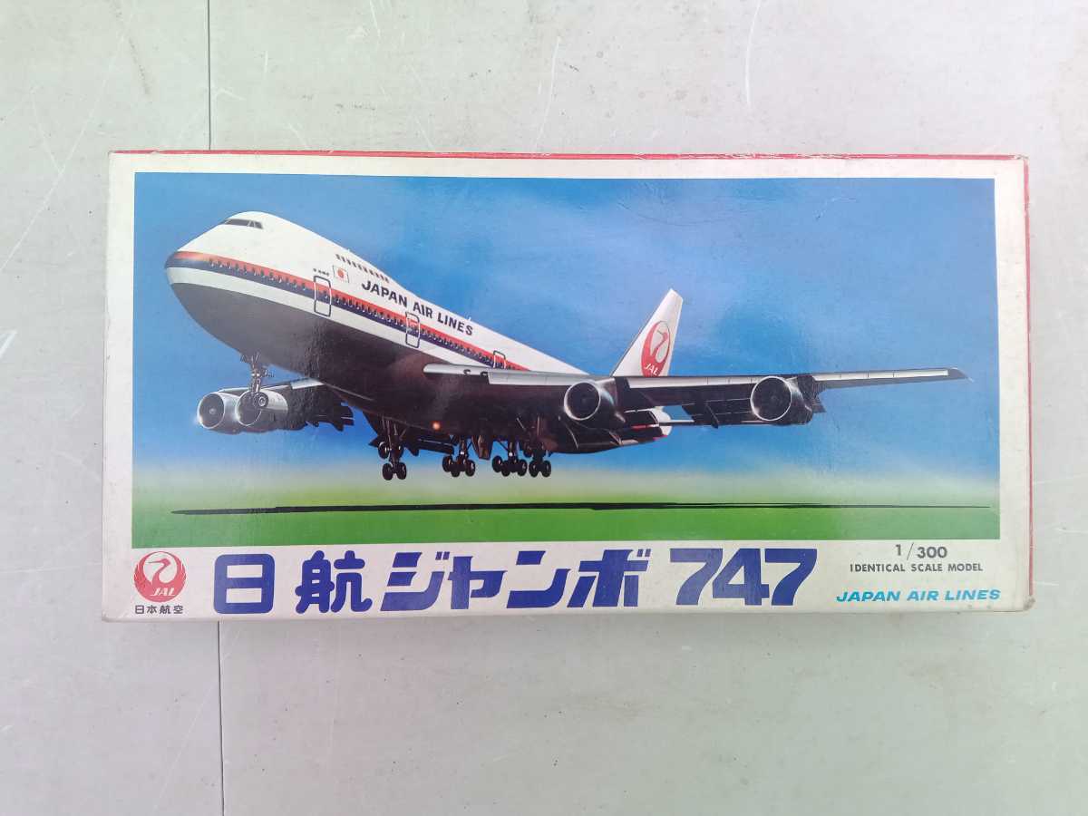 日航ジャンボ 未組立 日航 ボーイング 747 BOEING JAL JUMBO 1/100