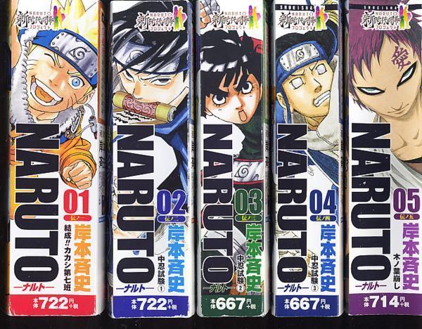 NARUTO ナルト コンビニ版 全24巻 完結セット 岸本斉史 NARUTO