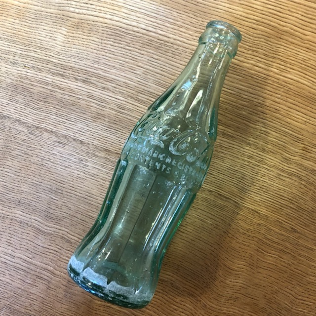 Yahoo!オークション - USA 1940年代 コカコーラ エンボス文字 ボトル