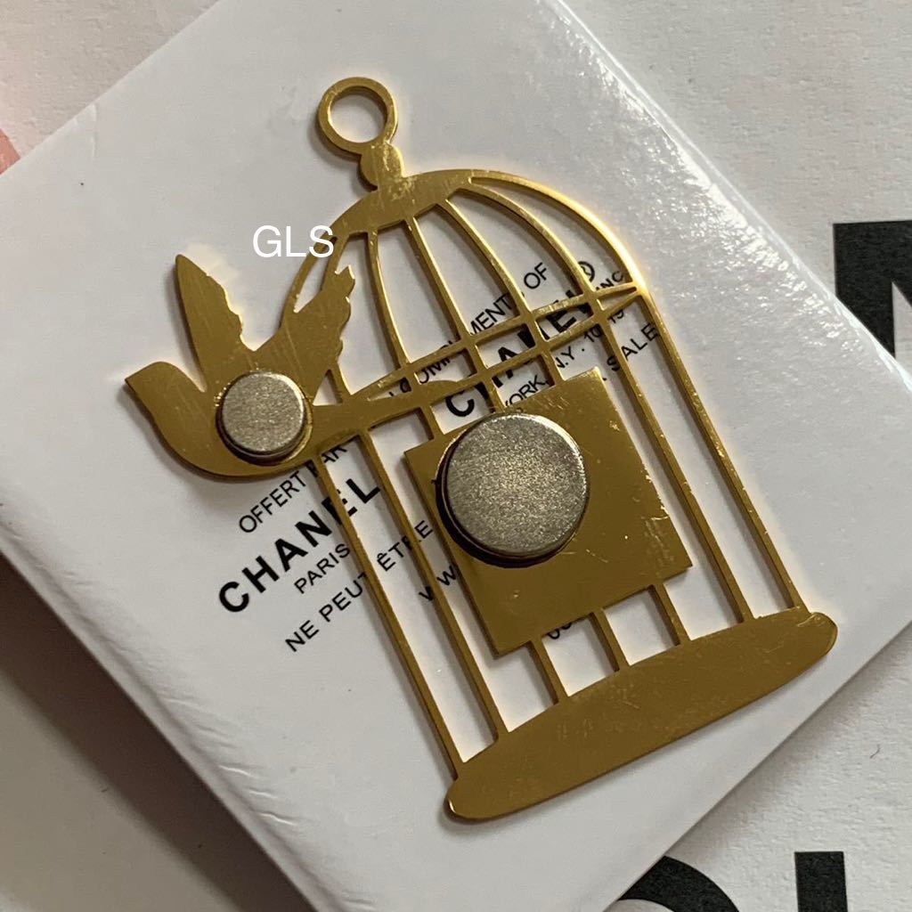 未使用 シャネル マグネット ブローチ ゴールド ココマドモアゼル