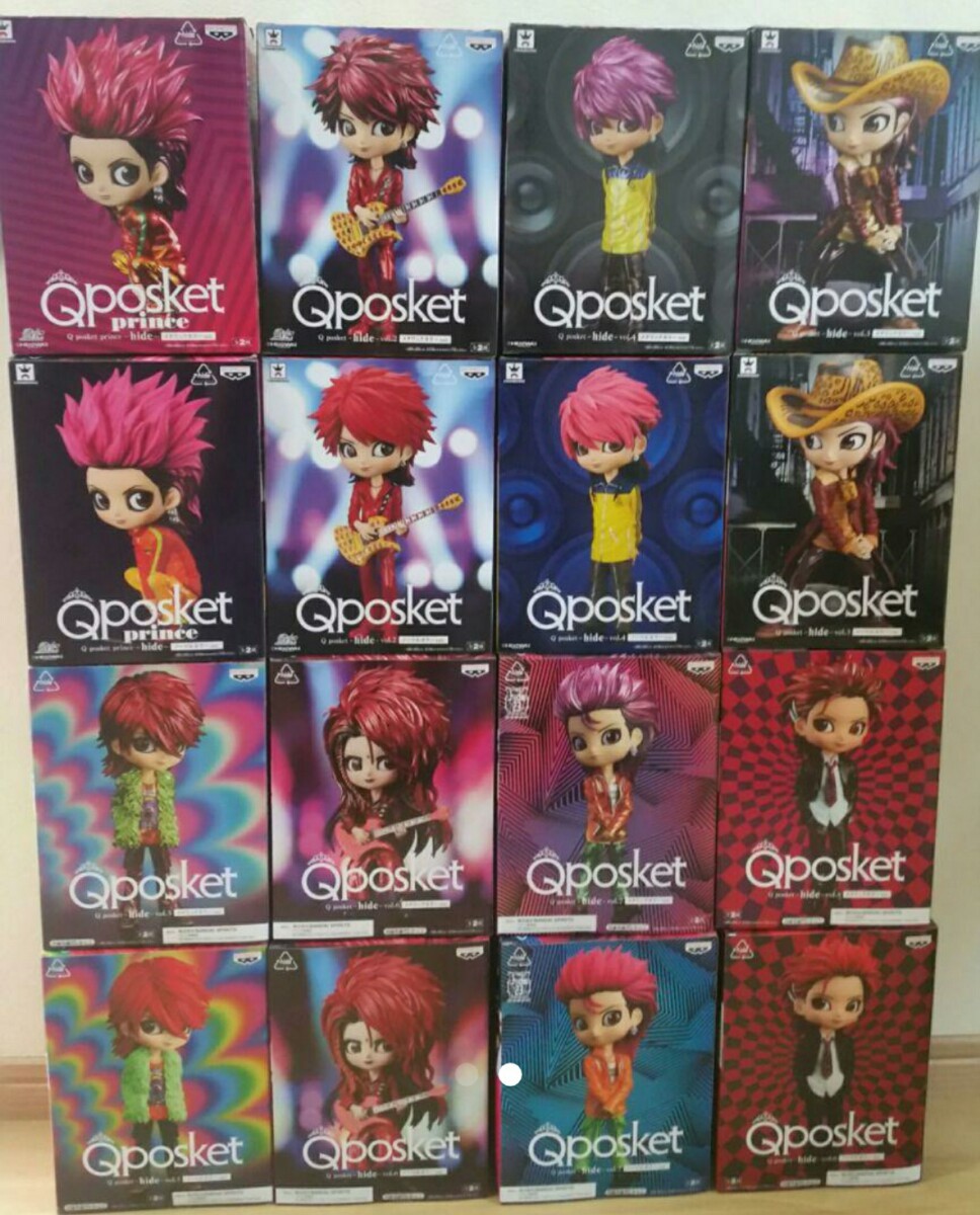 hide Qposket フィギュア 全種類セット プライズ限定 hide Qposket
