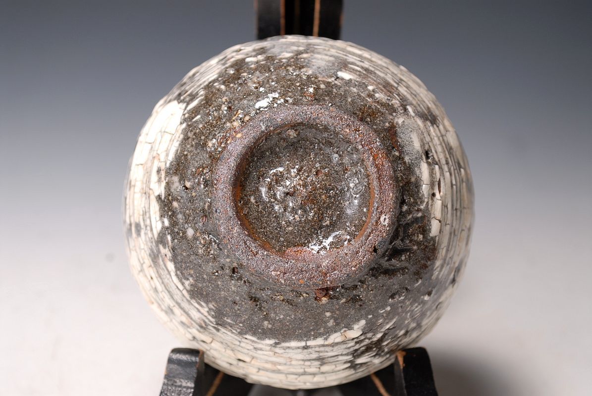 2121 名工 唐津 中川自然坊 刷毛目 汲出 湯呑 旅茶碗