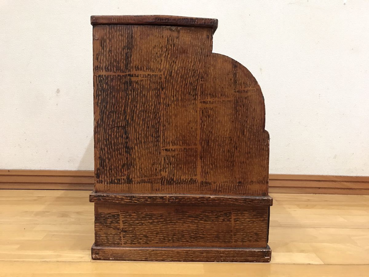 MIKUNI 御國 ミクニ 自動金銭分類器 木製レジスター 昭和レトロ