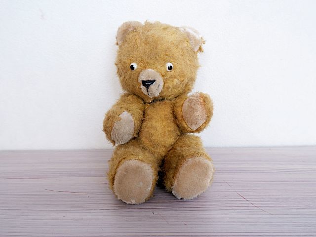 Yahoo!オークション - 東ドイツ/ヴィンテージテディベア/DDRベア/古い