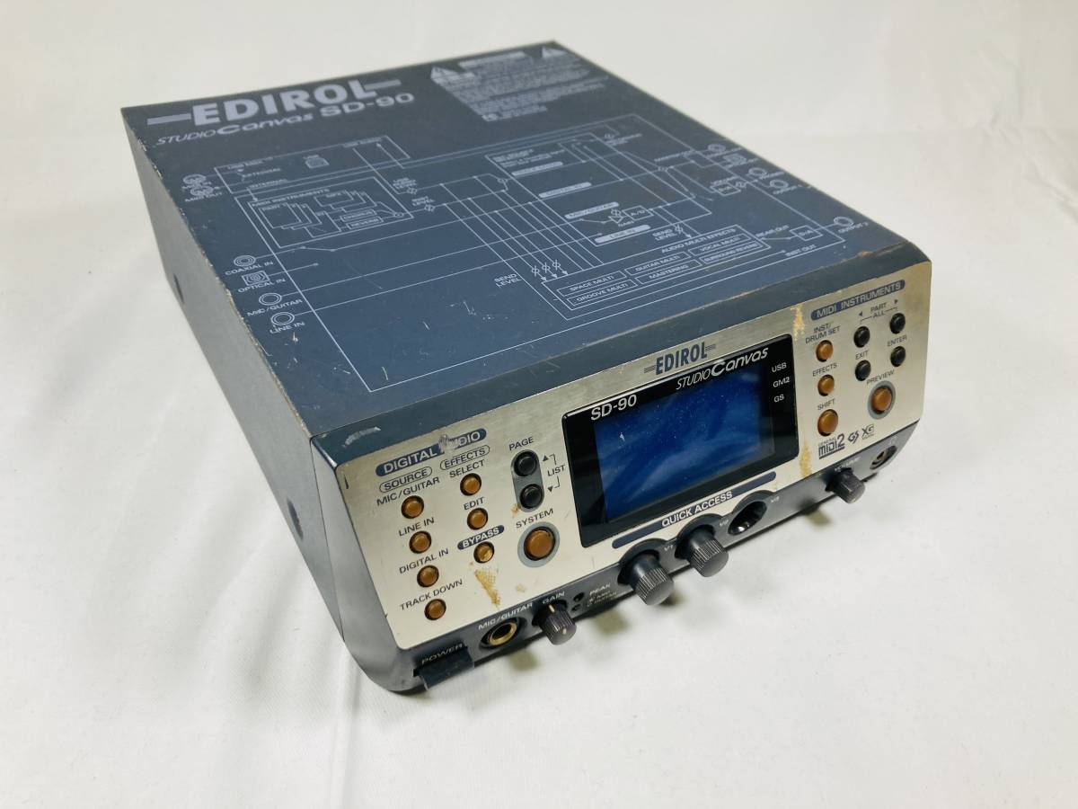 Roland EDIROL SD-90 STUDIO CANVAS 音源モジュール