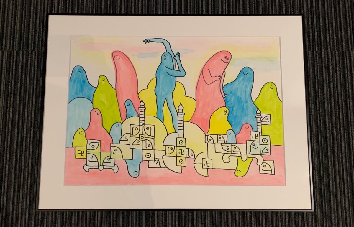 原画 mark gonzales gonz マークゴンザレス アート作品 原画 mark