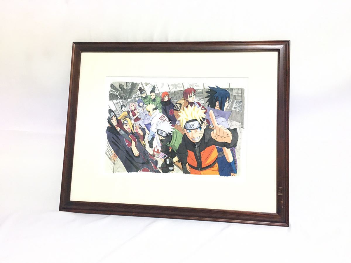 NARUTO ナルト 複製原画 木ノ葉の里 ジャンプ NARUTO ナルト 複製原画