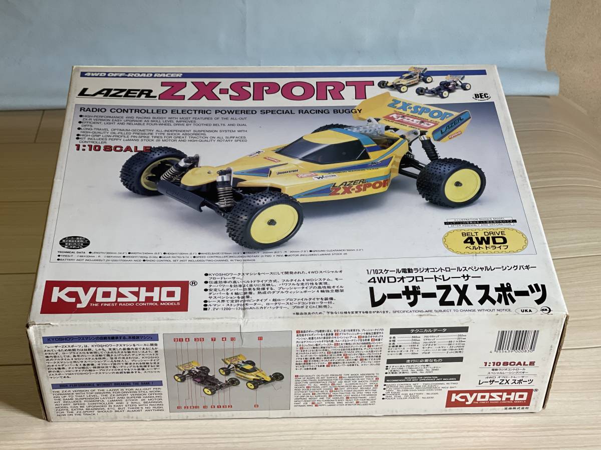 Yahoo!オークション - 京商 RC 1/10 希少 当時物 レーザーZX スポーツ