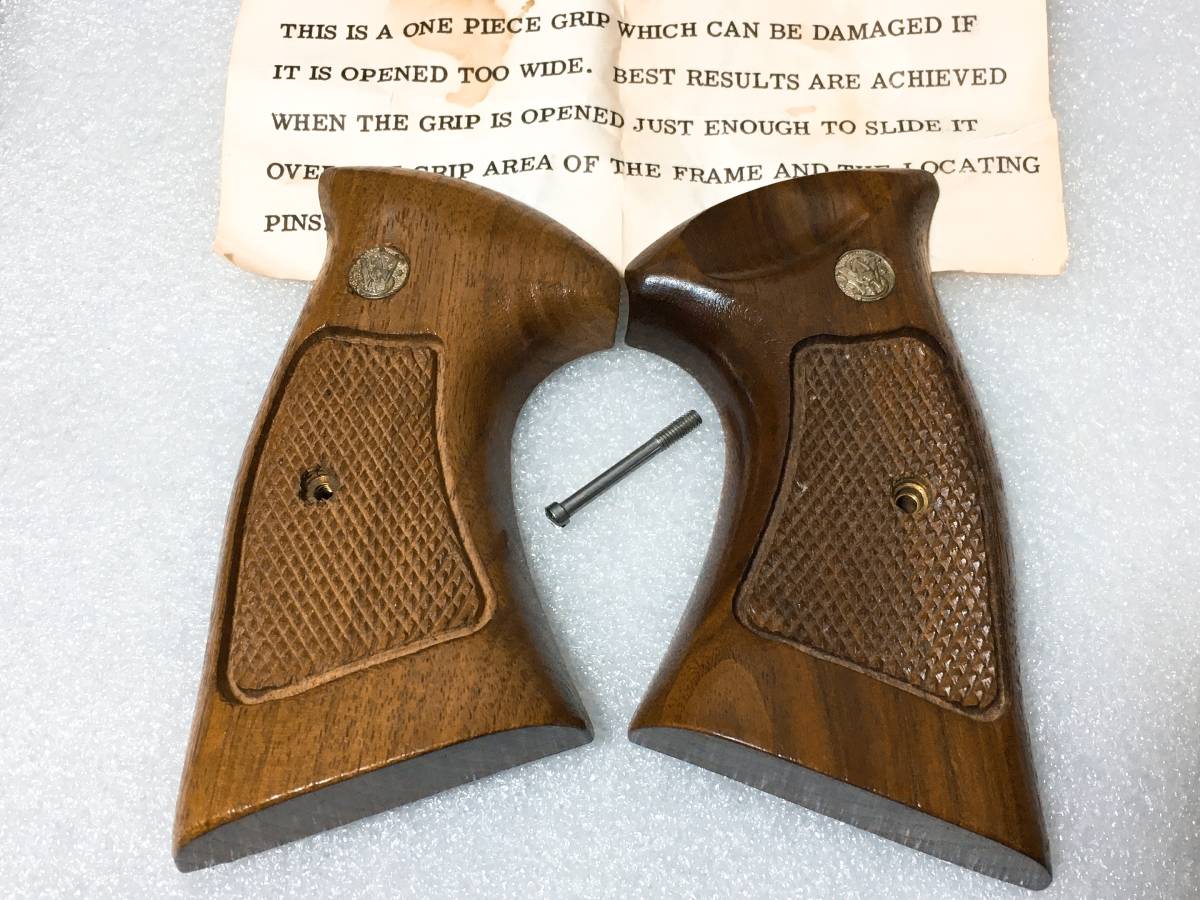 ◇ 輸入品 実銃用ビンテージ 高品質 ガングリップ【S&W社純正 Nフレーム