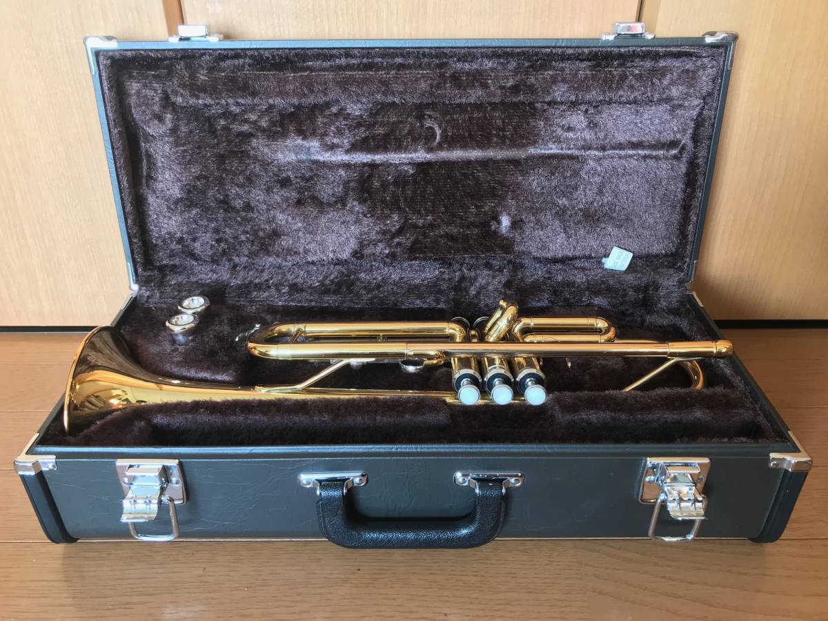 ヤマハ YAMAHA トランペット用シングルハードケース 黒 MADE in JAPAN